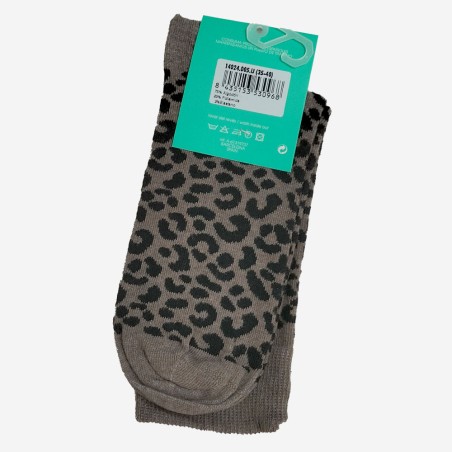 Calcetines Estampados Animal Print Magda grosor medio
