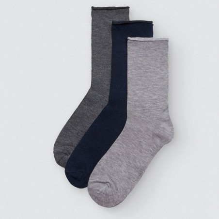 Pack 3 Calcetines Bambú hombre Ysabel Mora surtido Color