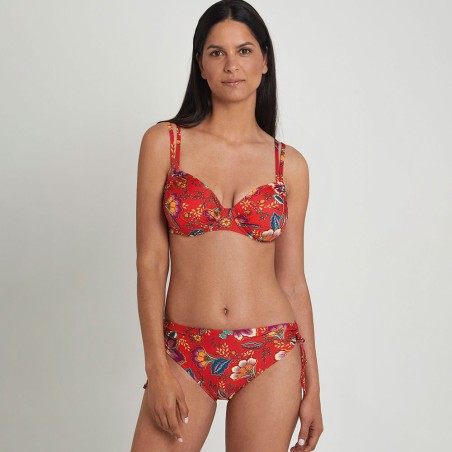 Bikini Regulable con Aros y Relleno Extraíble Docor Floral Paisley