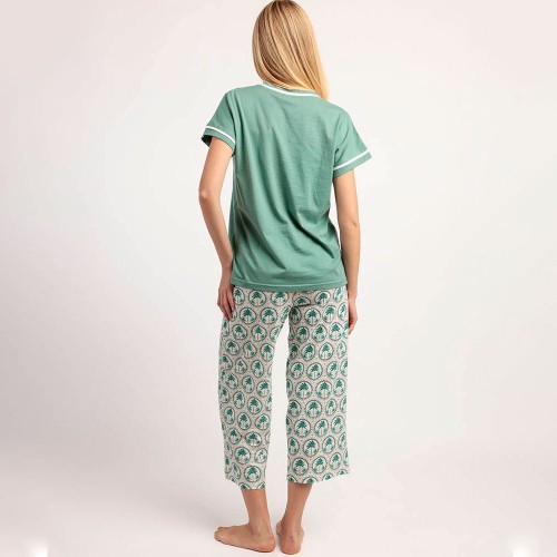 Pijama Verano Tejido Natural Admas...
