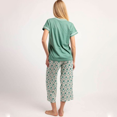 Pijama Verano Tejido Natural Admas Trópico