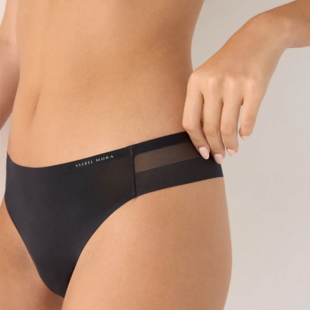 Ysabel Mora Nomarks Tanga de Tul costuras Planas