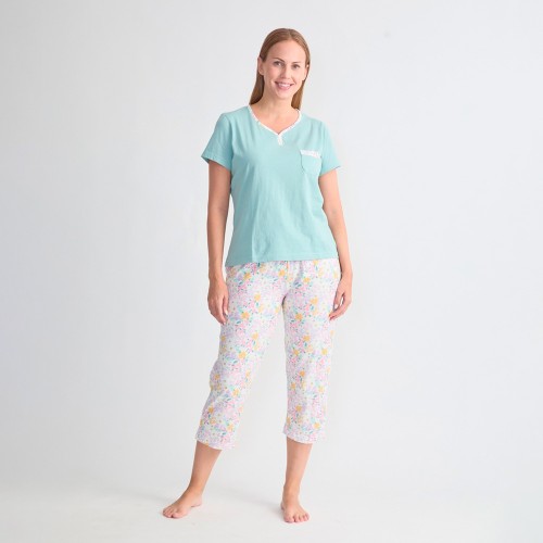 Pijama de Verano Pirata para Mujer en...
