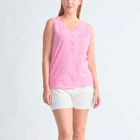 Pijama Fresco de Algodón Floral para Mujer Diassi