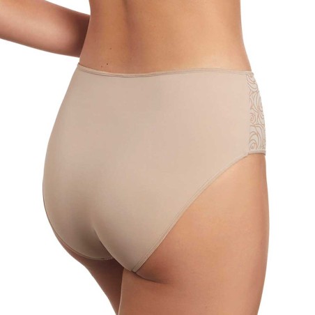 Selene Braga Alta de Microfibra con elegante grabado Jacquard