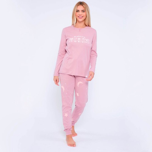 MuyDemi Pijama de invierno Mujer de...