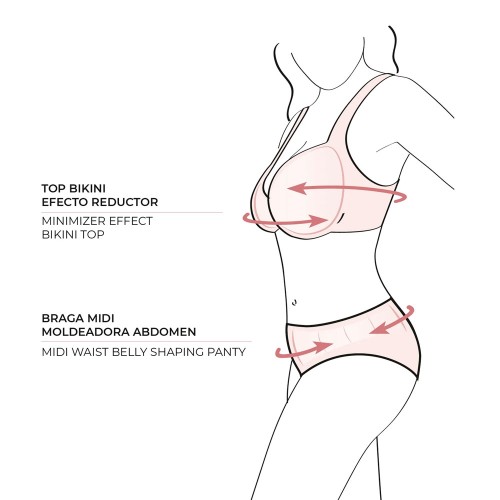 Bikini Moldeador Copa C Ysabel Mora...