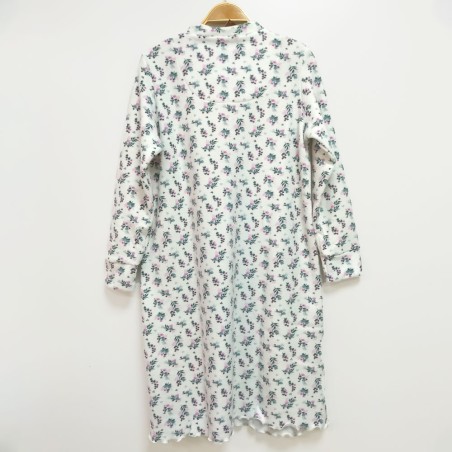 Camisón de invierno Muslher de punto milano con cuello abierto