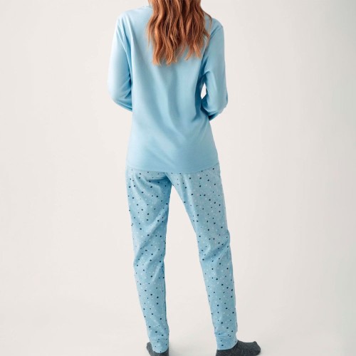 Pijama Promise Tejido Cálido y...