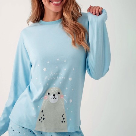 Pijama Promise Tejido Cálido y transpirable de invierno
