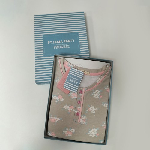 Camisón Mujer Promise Suave y Cálido...
