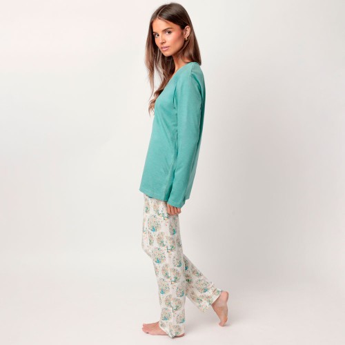Pijama Admas de Punto de Algodón...