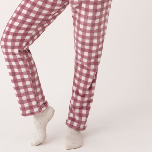 Pijama Promise Polar cuello cruzado...