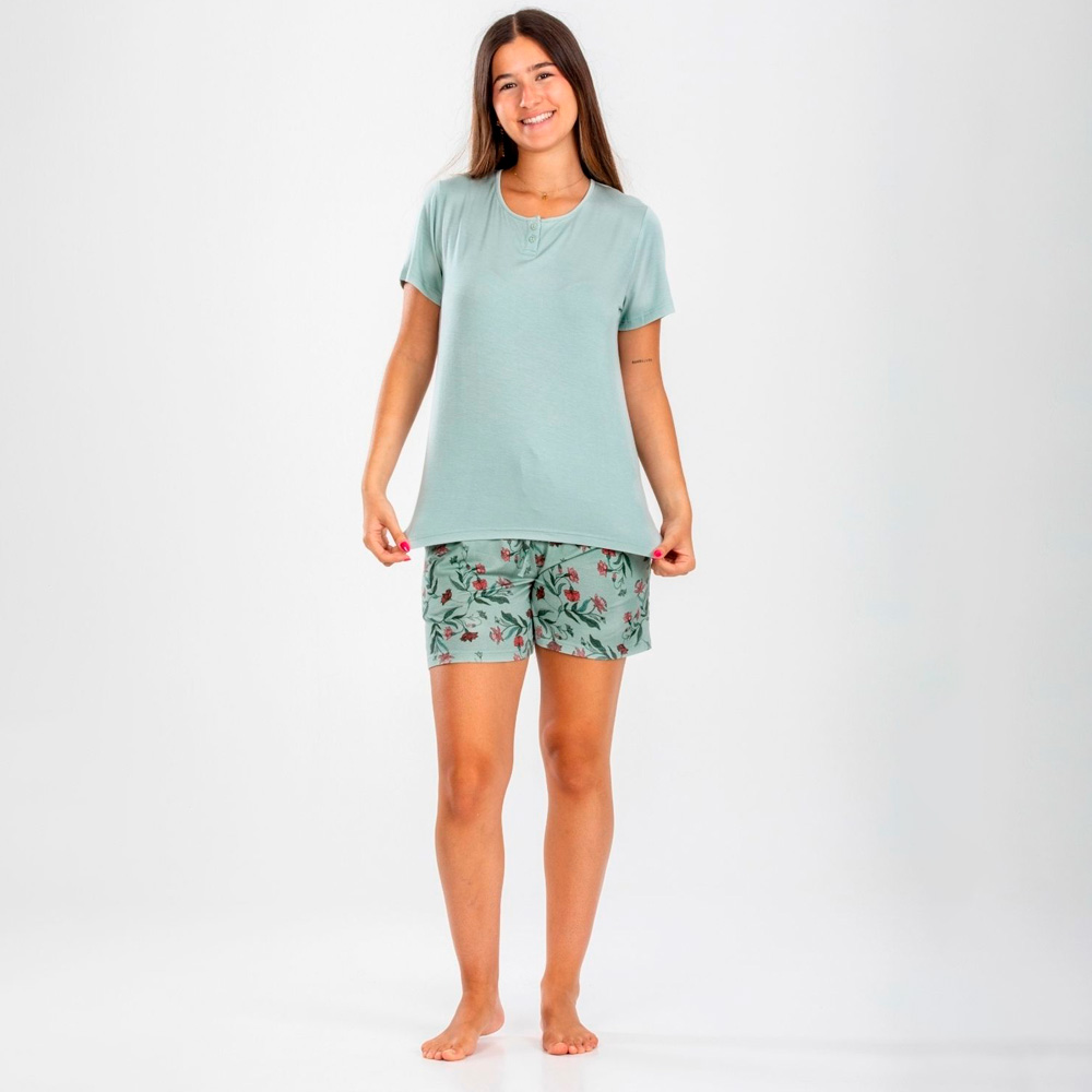 Pijama Pettrus Corto de Viscosa