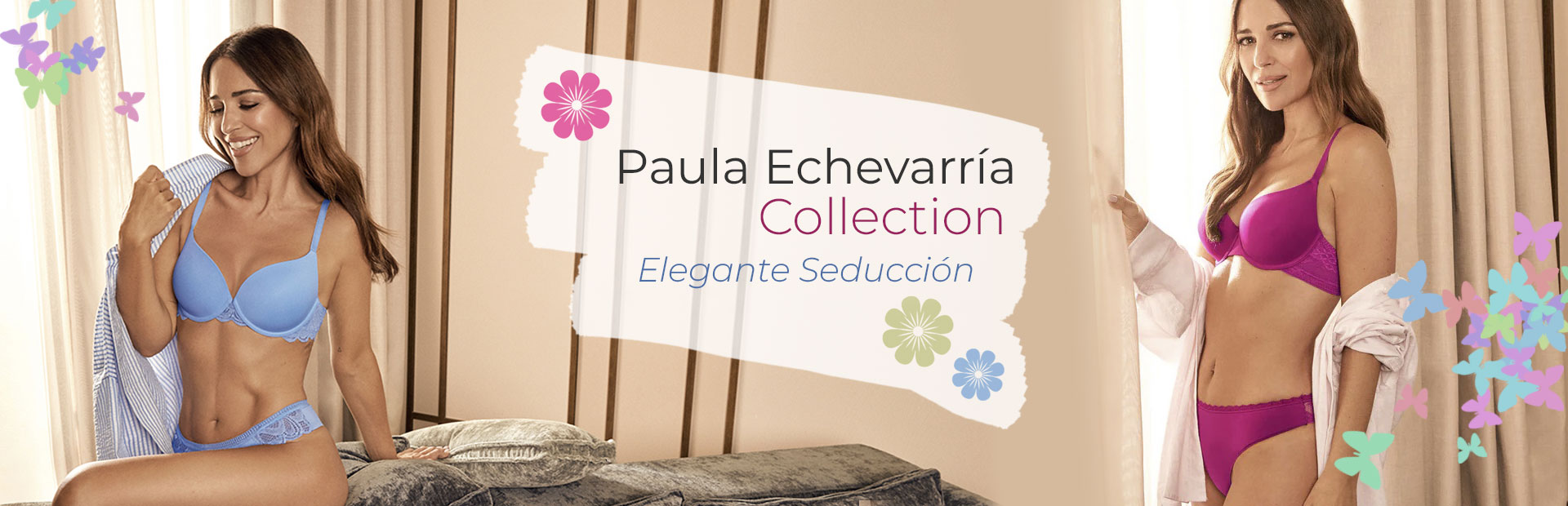 sujetadores color Paula Echevarr&iacute;a